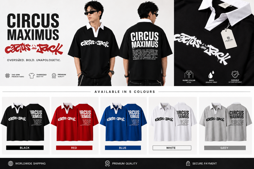 Circus Maximus Travis Scott Tees