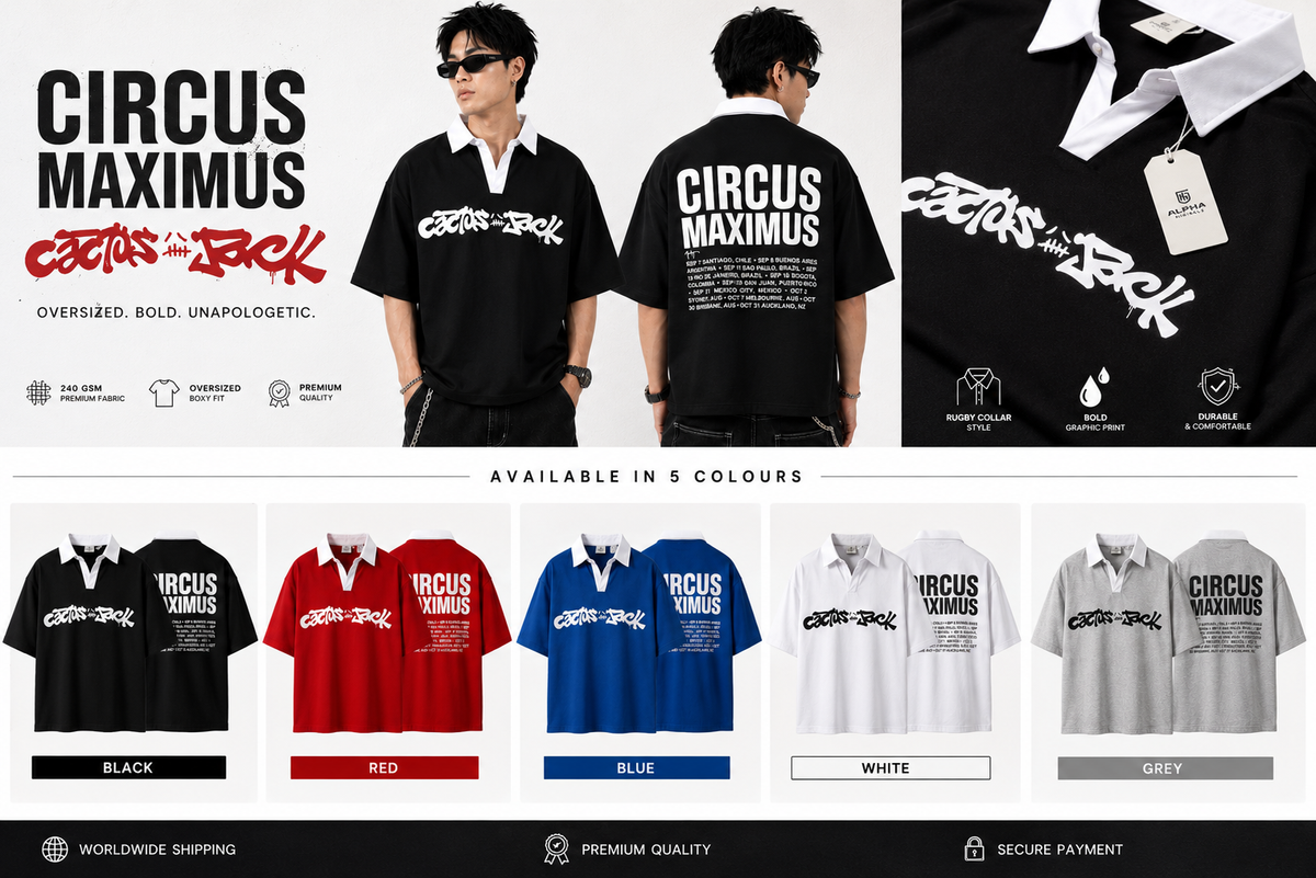 Circus Maximus Travis Scott Tees