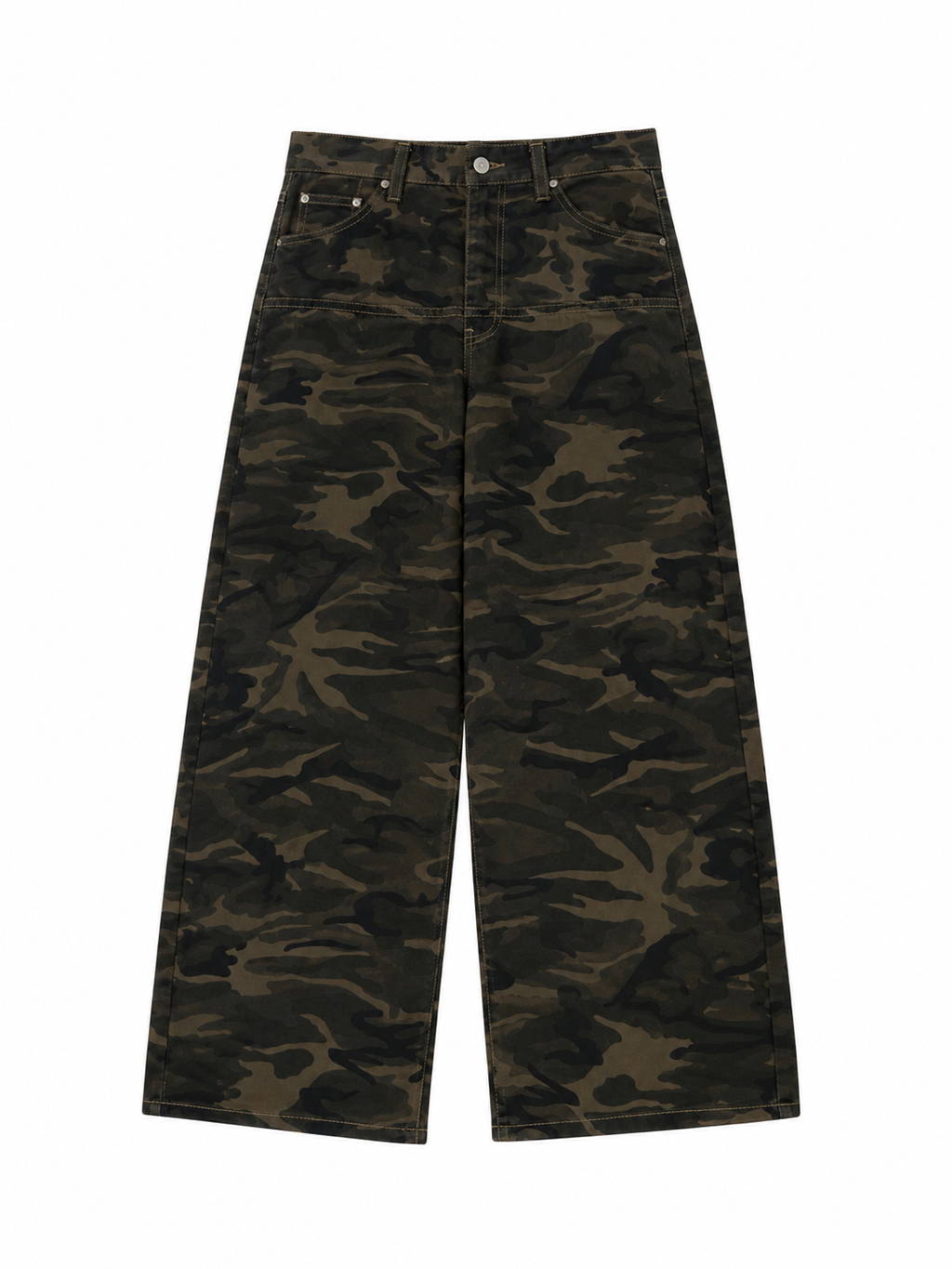 Camo Balloon Baggy Pant