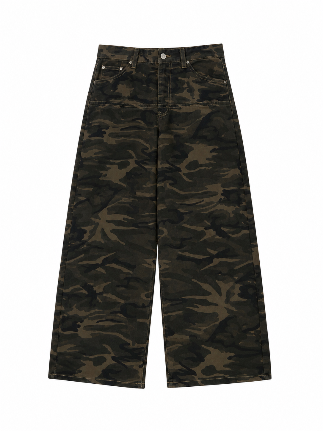Camo Balloon Baggy Pant