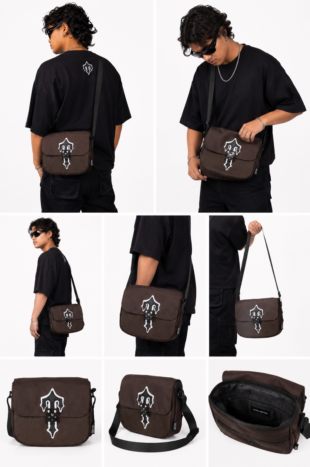 Trapstar Bag-Dark Brown