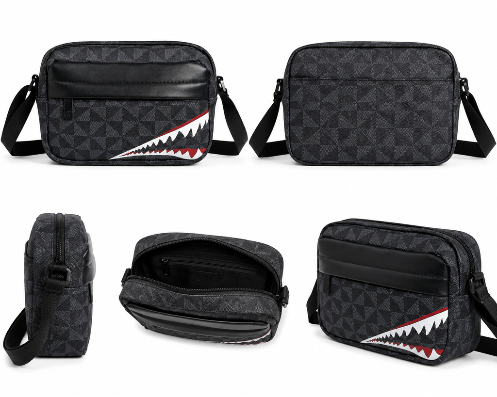 Shark Mouth Crosssbody Bagpack