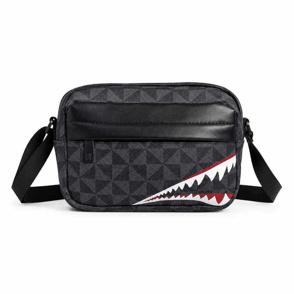 Shark Mouth Crosssbody Bagpack