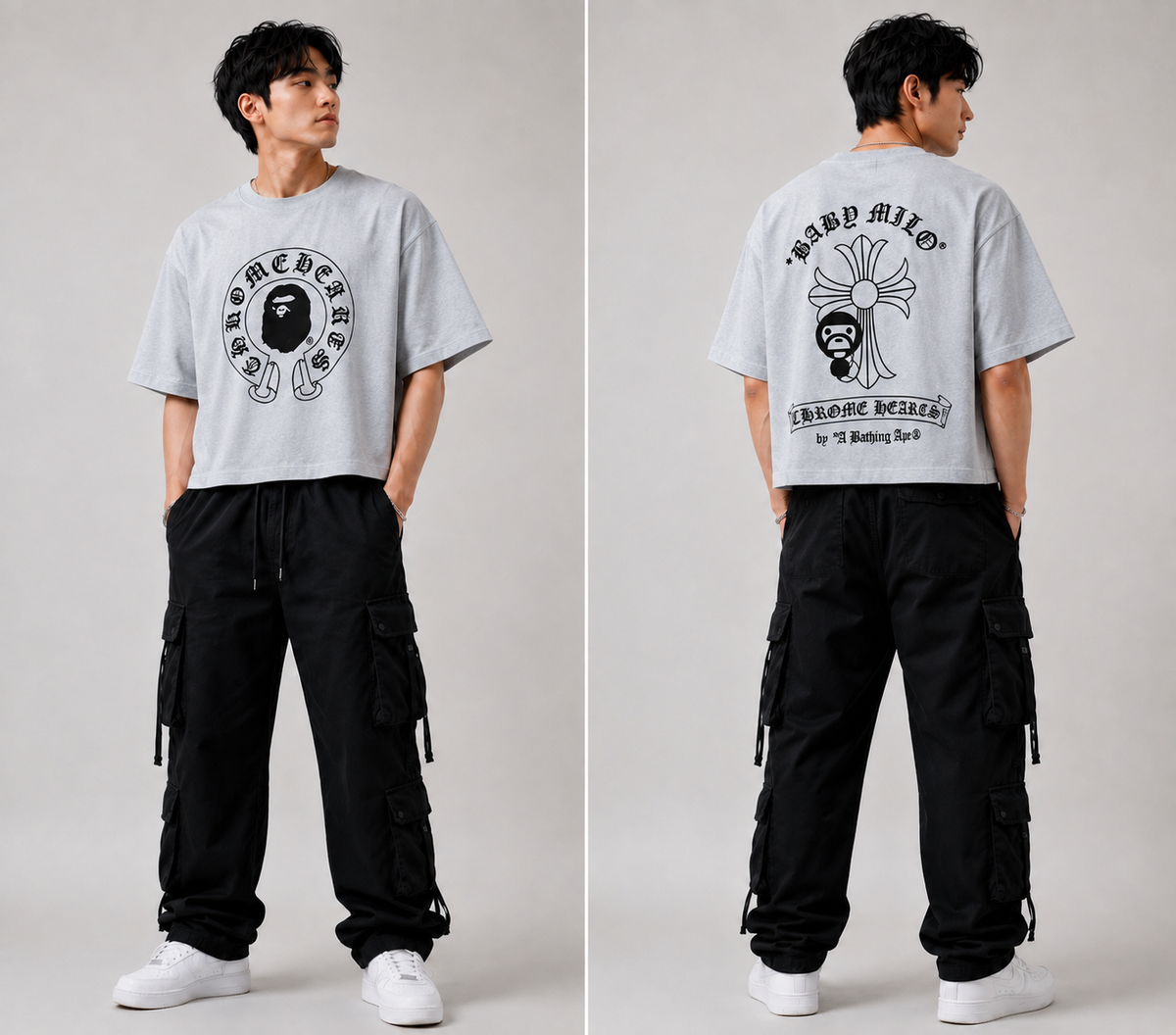 Bape X Chromehearts Tee