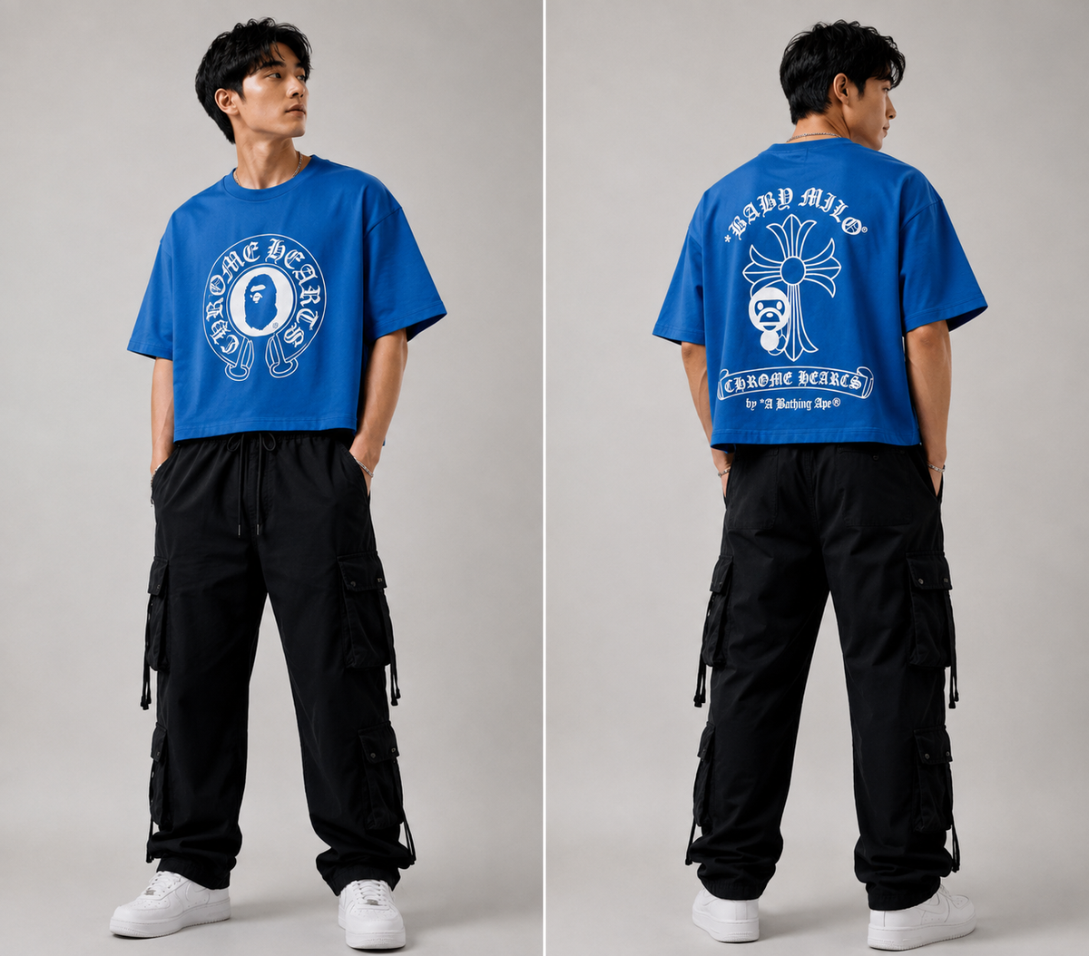 Bape X Chromehearts Tee