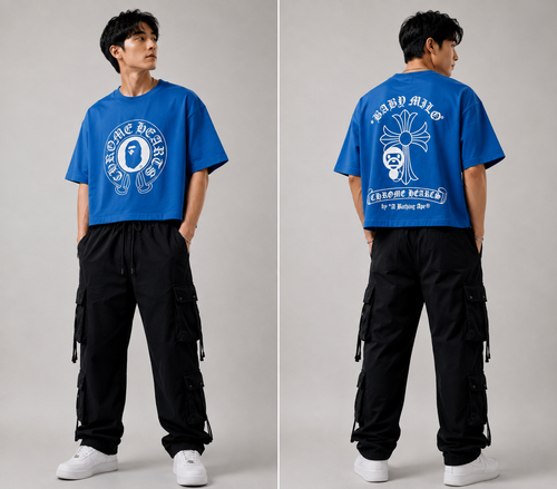 Bape X Chromehearts Tee
