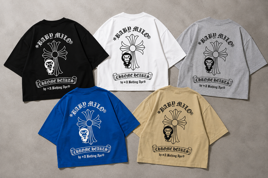 Bape X Chromehearts Tee