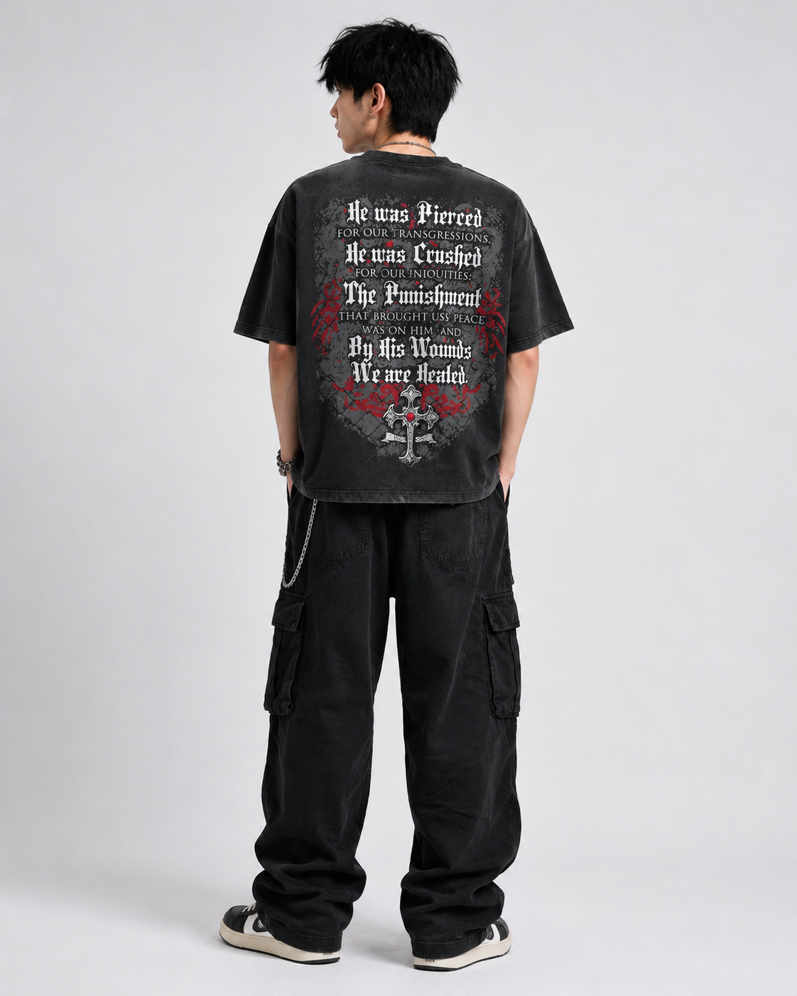 Washed Chromehearts Tee