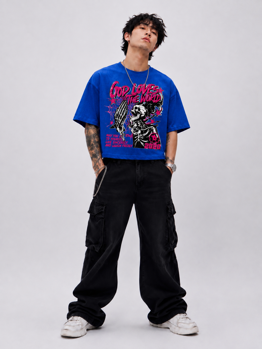 God loves the world tee