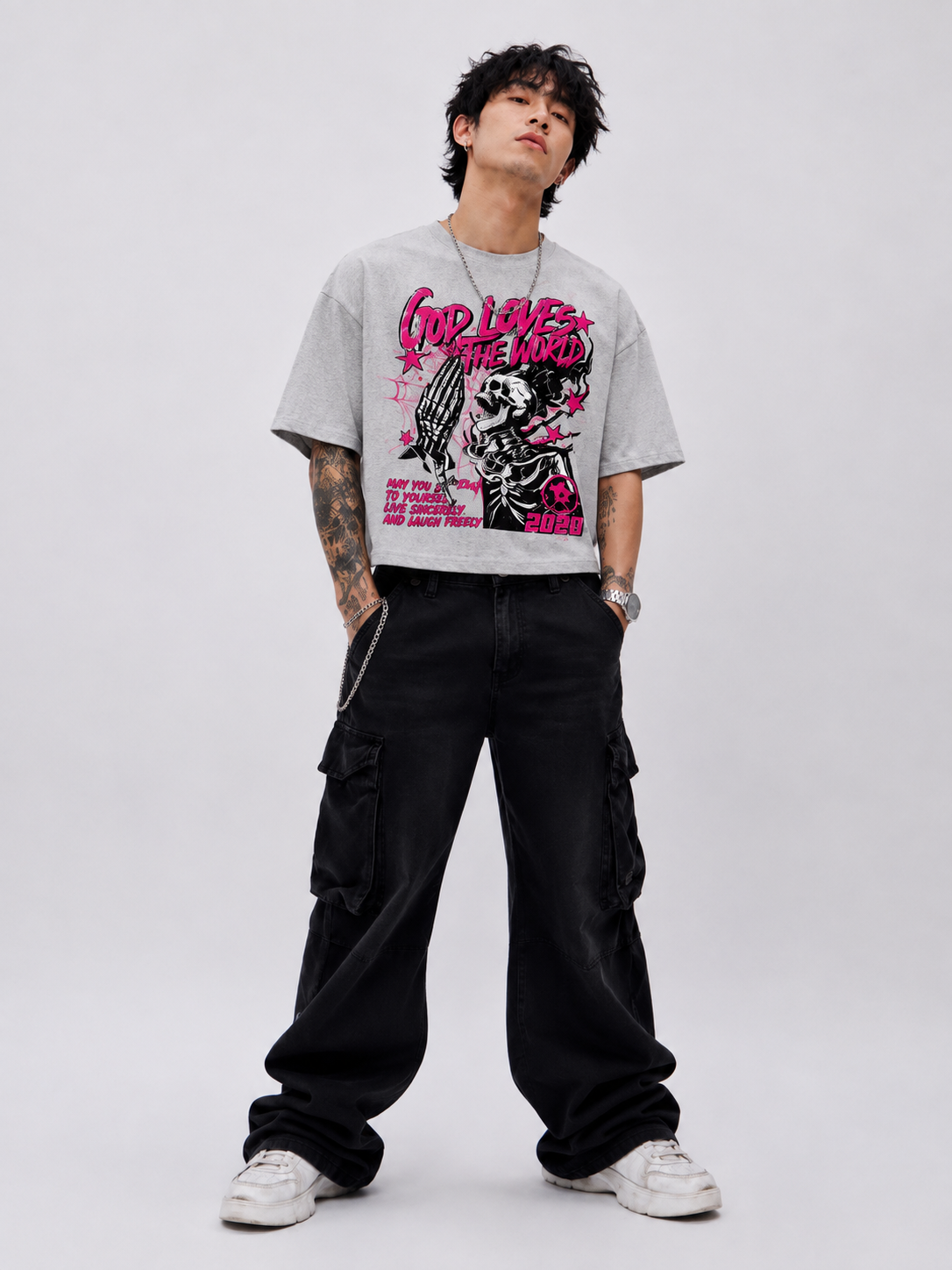 God loves the world tee