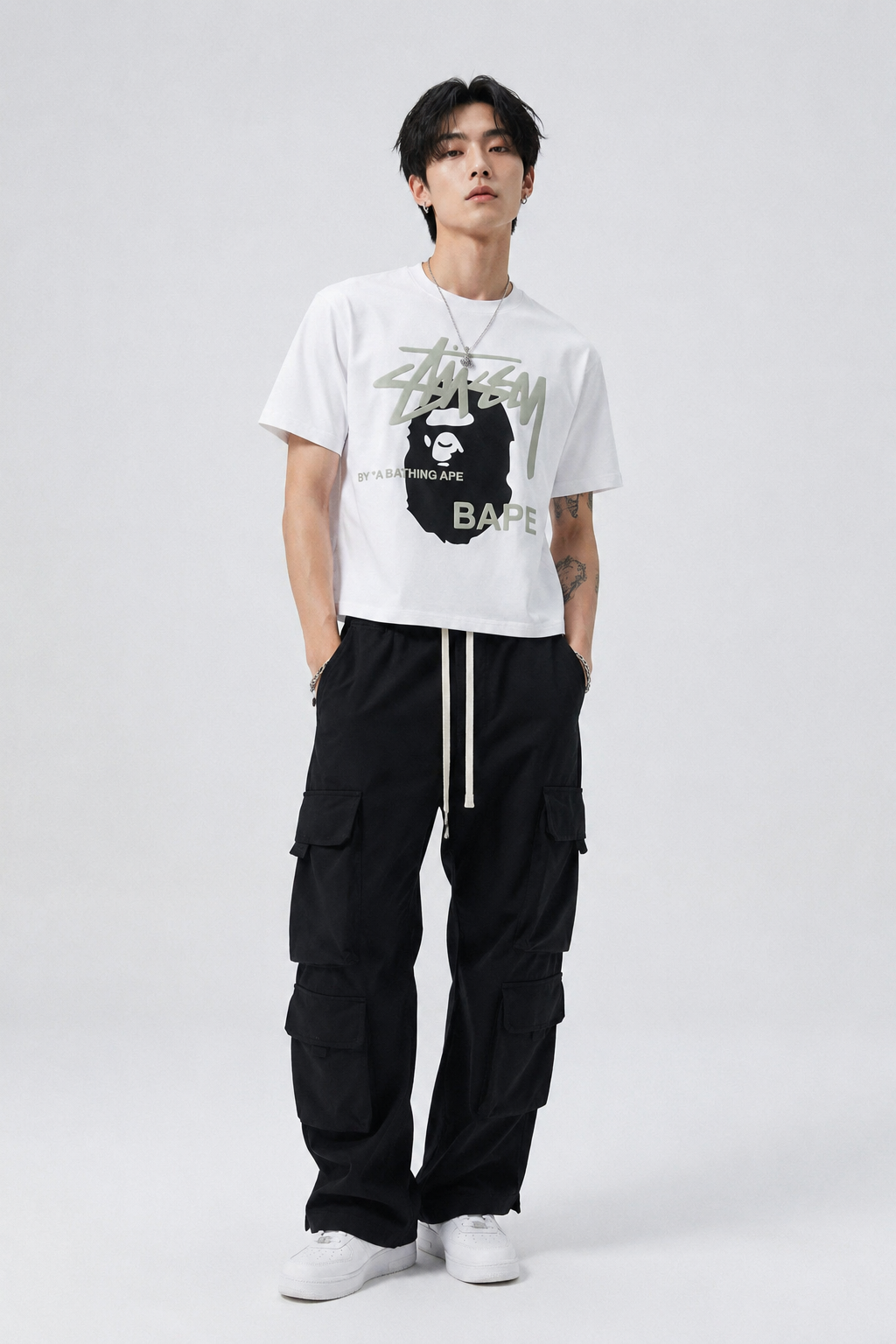 Stussy X Bape Tee