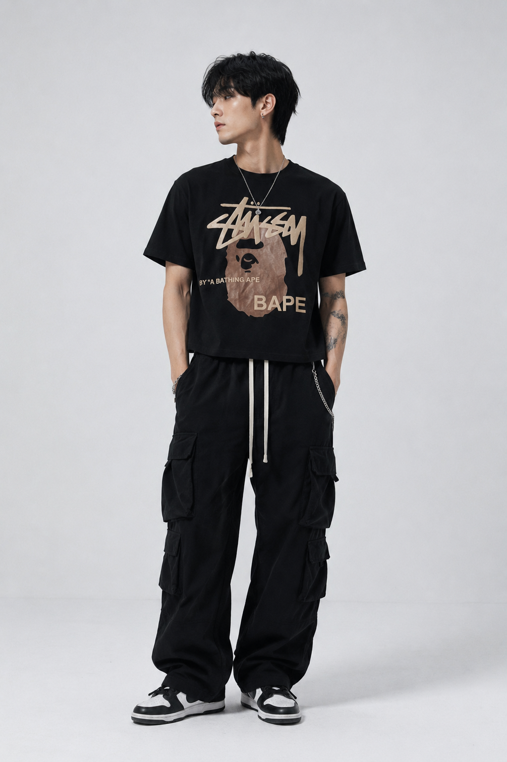 Stussy X Bape Tee
