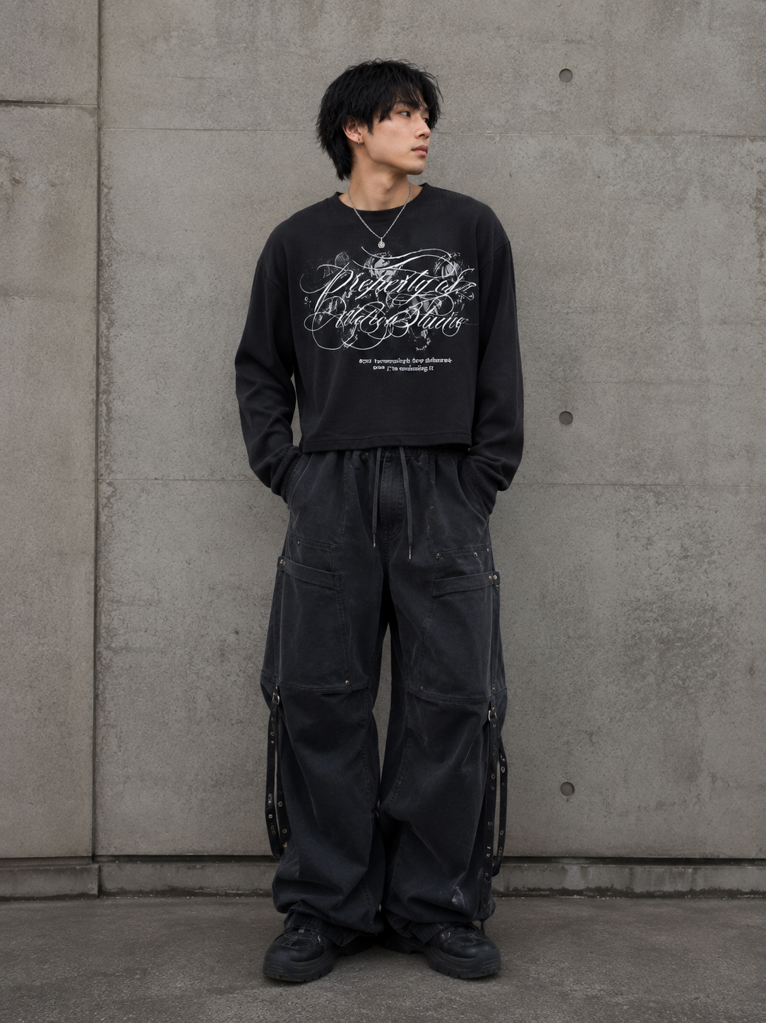 Washed Waffle Tees-019