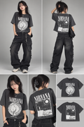 Nirvana Crop Tee